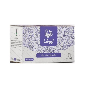  زوفا نیوشا مخلوط چای سبز و زوفا کیسه ای نیوشا 2063373a324debd105960